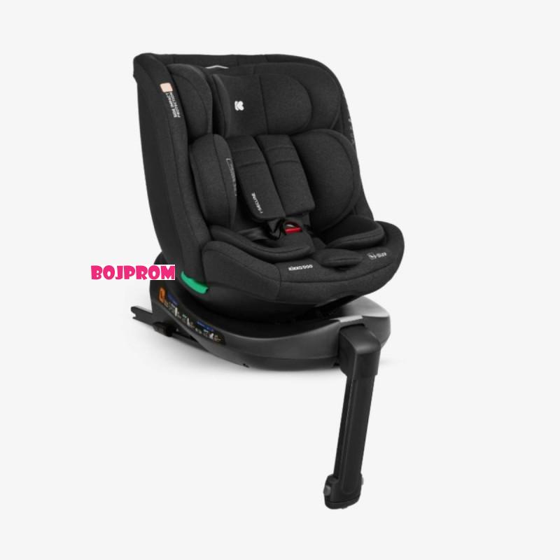 KIKKA BOO AUTOSJEDALICA I-SECURE I-SIZE BLACK 31002100073 