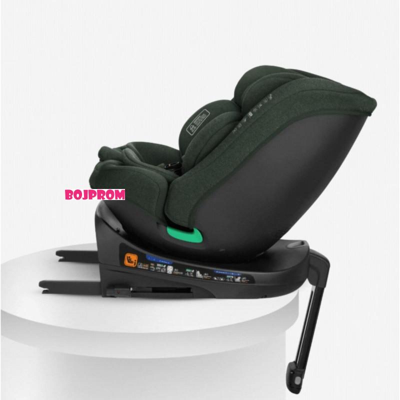 KIKKA BOO AUTOSJEDALICA I-SECURE I-SIZE ARMY GREEN 31002100076 