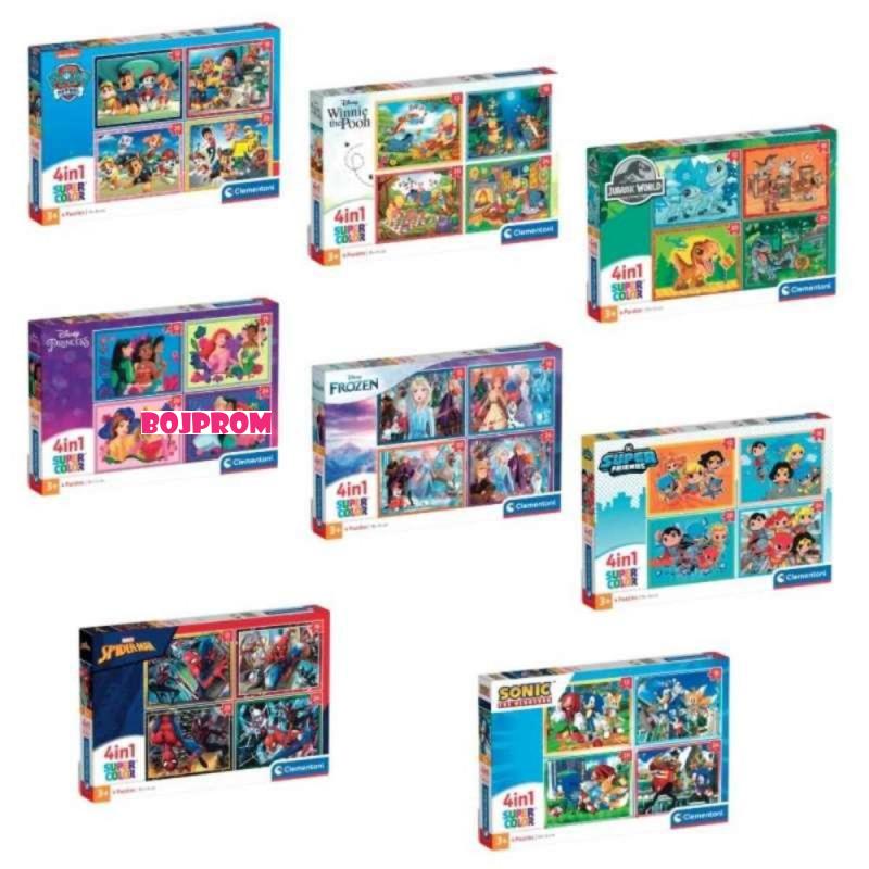 CLEMENTONI CL PUZZLE 4U1 ASST 26795 