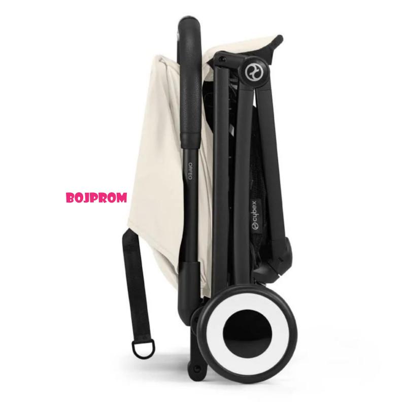 CYBEX KOLICA ORFEO BLK CANVAS WHITE LIGHT BEIGE 524000355 