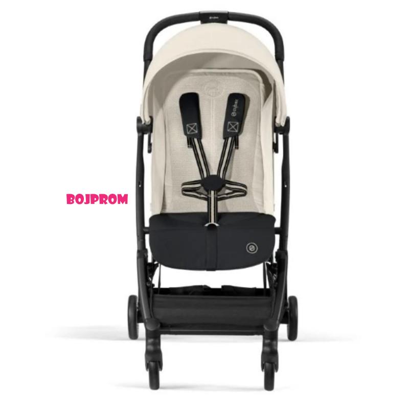 CYBEX KOLICA ORFEO BLK CANVAS WHITE LIGHT BEIGE 524000355 