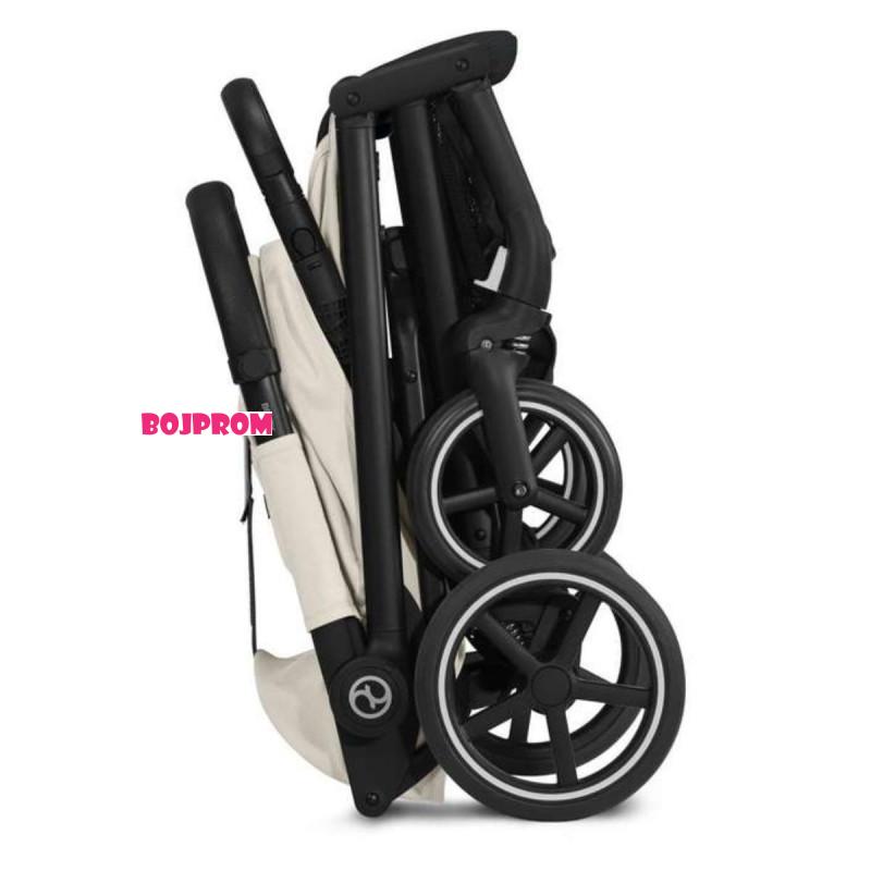 CYBEX KOLICA ORFEO BLK CANVAS WHITE LIGHT BEIGE 524000355 
