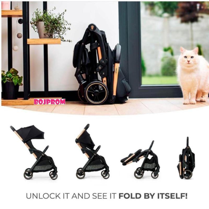 KINDERKRAFT KOLICA APINO RAVEN BLACK 41723 