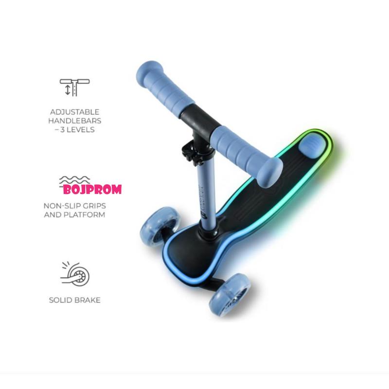 KINDERKRAFT TROTINET/ROMOBIL RAKET BLUE 48864 