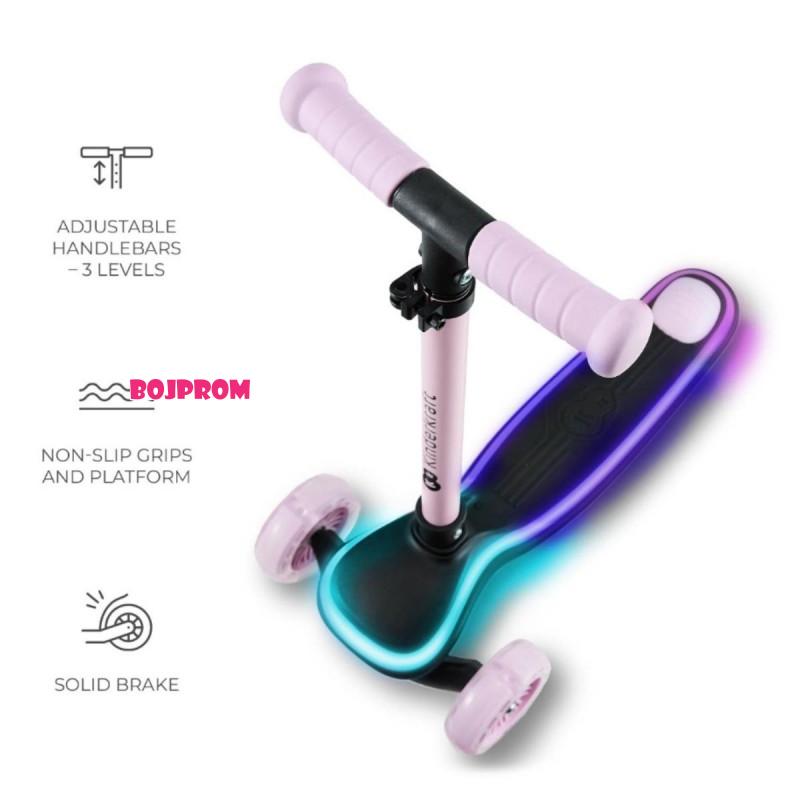 KINDERKRAFT TROTINET/ROMOBIL RAKET PINK 48863 