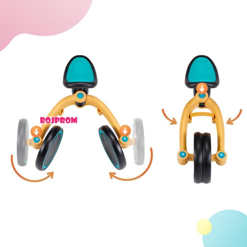 KINDERKRAFT TRICIKL 4TRIKE BLACK VOLT 31882 