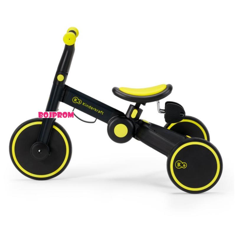 KINDERKRAFT TRICIKL 4TRIKE BLACK VOLT 31882 