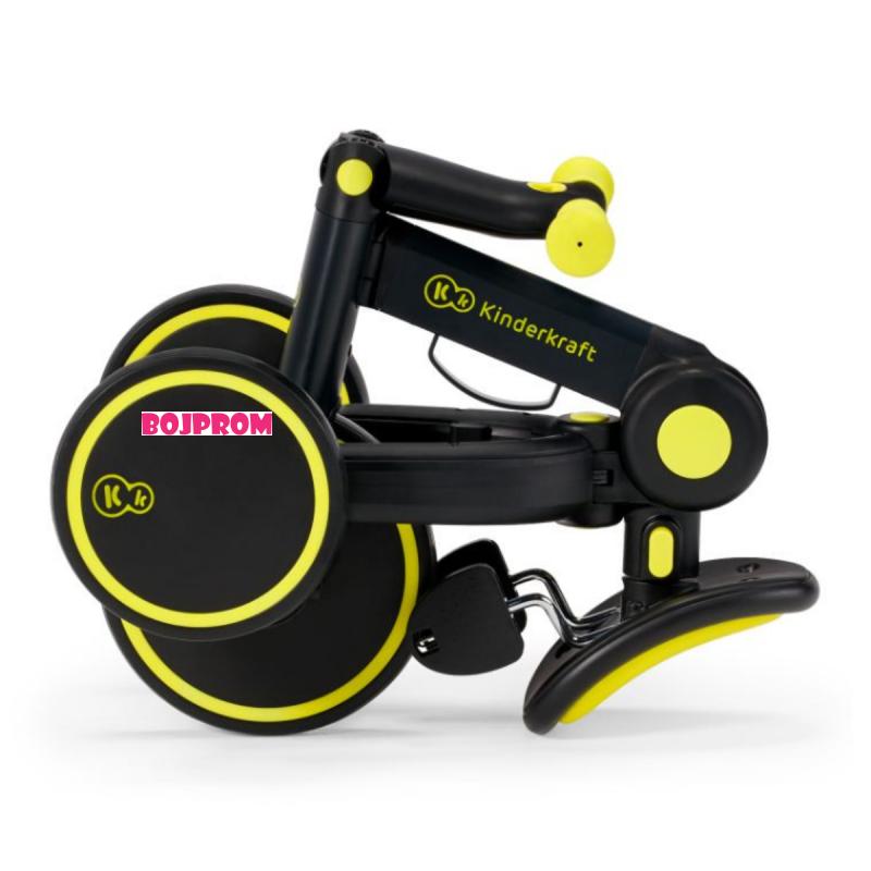 KINDERKRAFT TRICIKL 4TRIKE BLACK VOLT 31882 