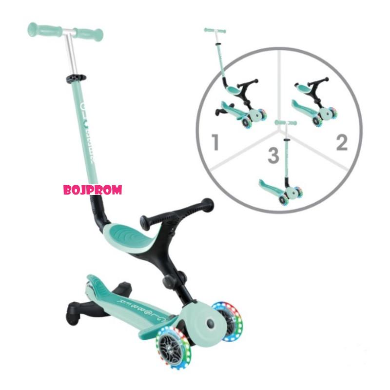 GLOBBER TROTINET GO UP ACTIVE LIGHTS 360 MINT NTGB0000749-206 