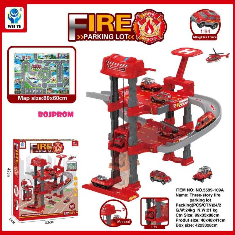 CROCO_TOYS PARKING SET SP1154633 