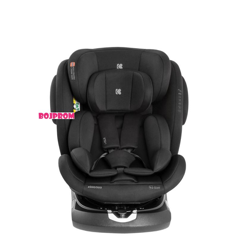KIKKA BOO AUTOSJEDALICA I-FELIX I-SIZE BLACK 31002100035 