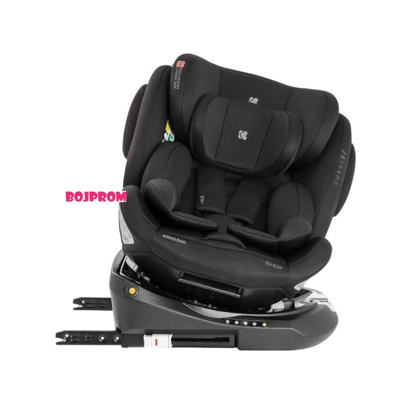 KIKKA BOO AUTOSJEDALICA I-FELIX I-SIZE BLACK 31002100035 