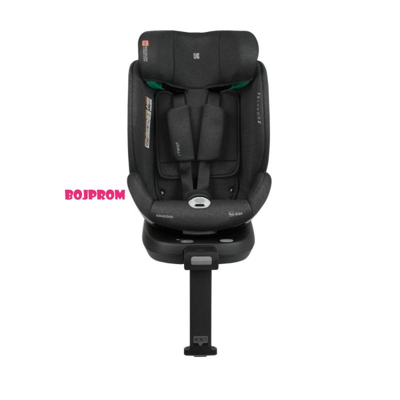 KIKKA BOO AUTOSJEDALICA I-TWIST I-SIZE BLACK 31002100044 