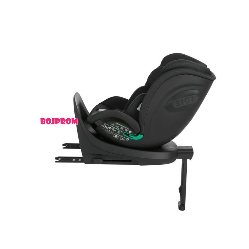 KIKKA BOO AUTOSJEDALICA I-TWIST I-SIZE BLACK 31002100044 