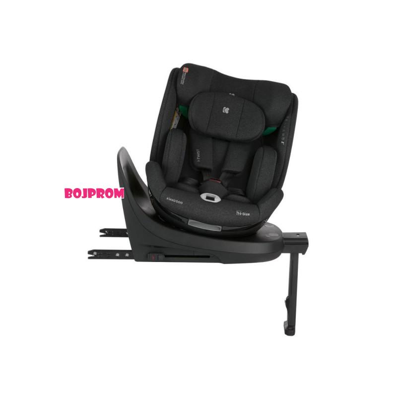 KIKKA BOO AUTOSJEDALICA I-TWIST I-SIZE BLACK 31002100044 