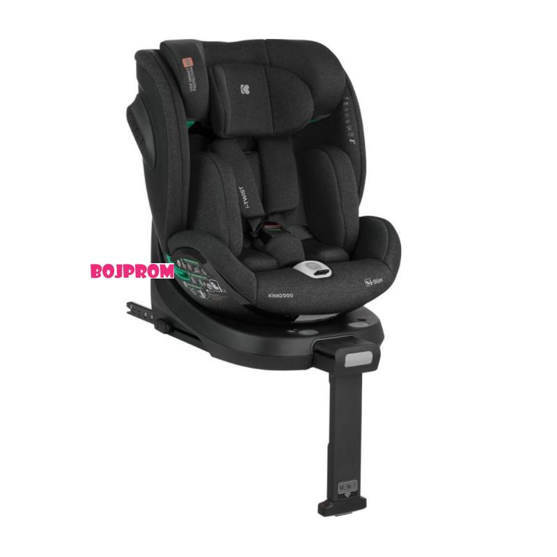 KIKKA BOO AUTOSJEDALICA I-TWIST I-SIZE BLACK 31002100044 