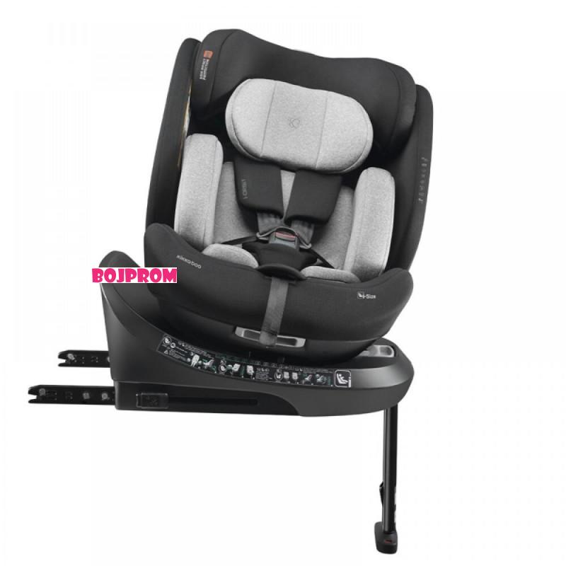 KIKKA BOO AUTOSJEDALICA I-ORBIT I-SIZE DARK GREY 31002100048 