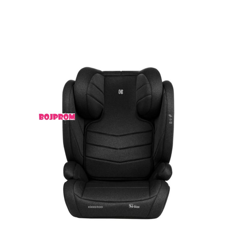 KIKKA BOO AUTOSJEDALICA I-STAND I-SIZE BLACK 41002150010 