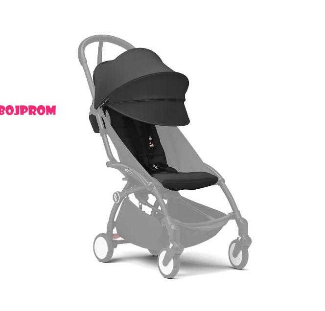 STOKKE YOYO3 SPORTSKO SJEDISTE 6+ COLOR PACK BLACK 646403 