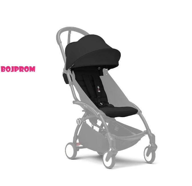 STOKKE YOYO3 SPORTSKO SJEDISTE 6+ COLOR PACK BLACK 646403 