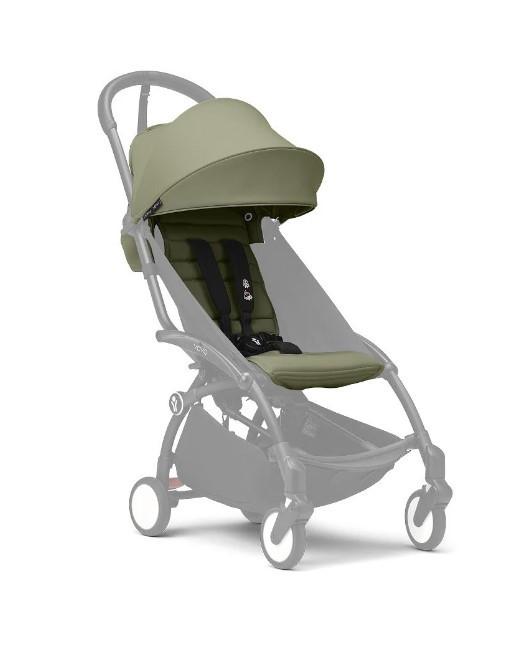 STOKKE YOYO3 SPORTSKO SJEDISTE 6+ COLOR PACK OLIVE 646411 