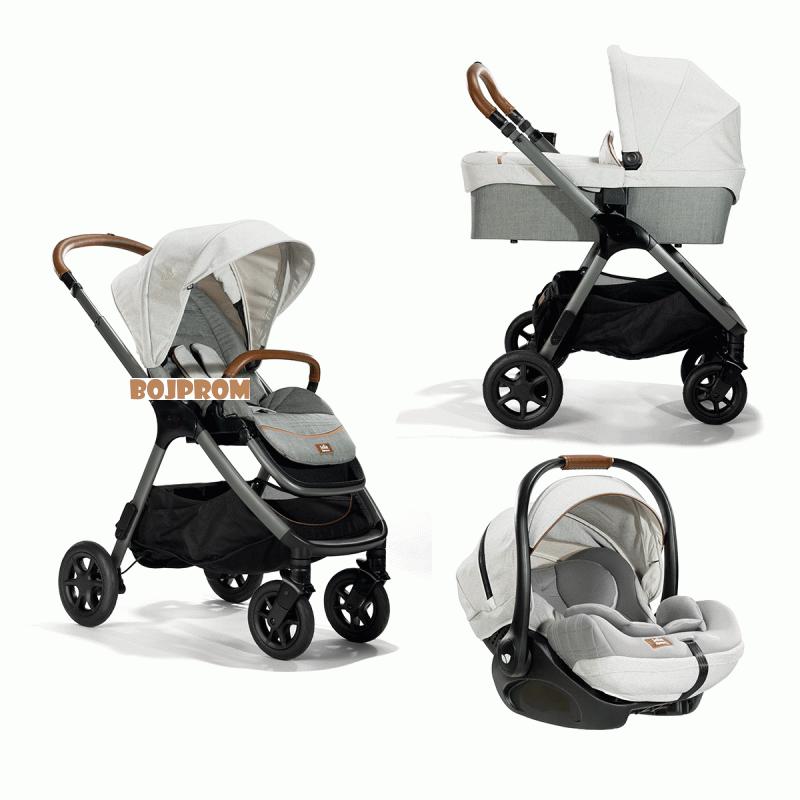 JOIE KOLICA FINITI 3U1 OYSTER, KORPA RAMBLE XL OYSTER I SJEDALICA I-LEVEL OYSTER 