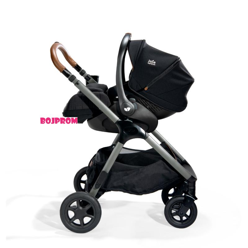JOIE KOLICA FINITI 3U1 OYSTER, KORPA RAMBLE XL OYSTER I SJEDALICA I-LEVEL RECLINE ECLIPSE 