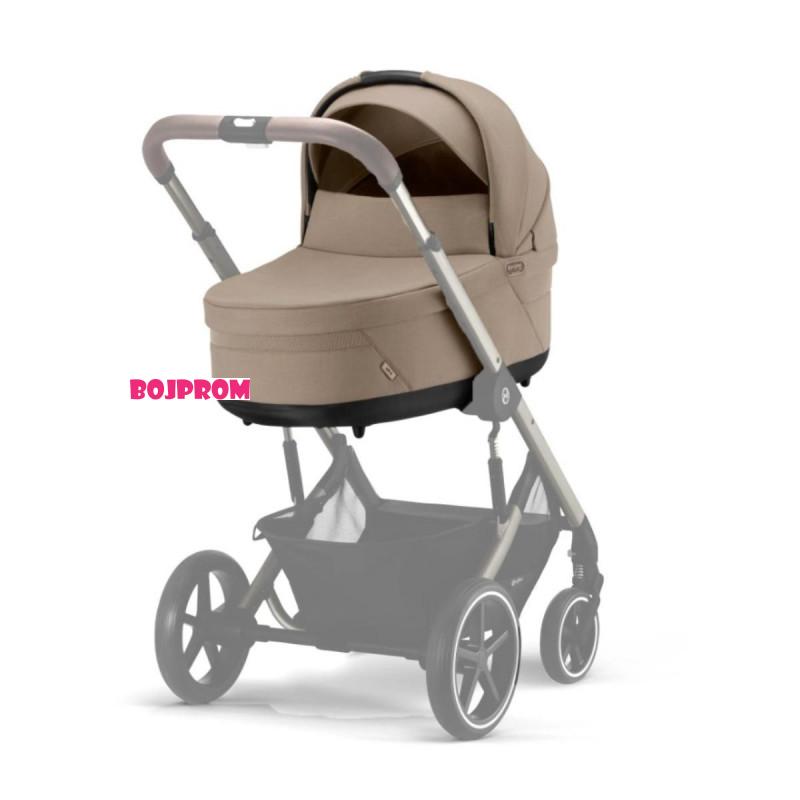 CYBEX KOLICA BALIOS 2U1 S LUX ALMOND I KORPA S LUX ALMOND 