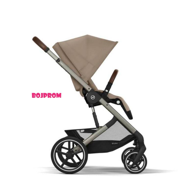 CYBEX KOLICA BALIOS 2U1 S LUX ALMOND I KORPA S LUX ALMOND 
