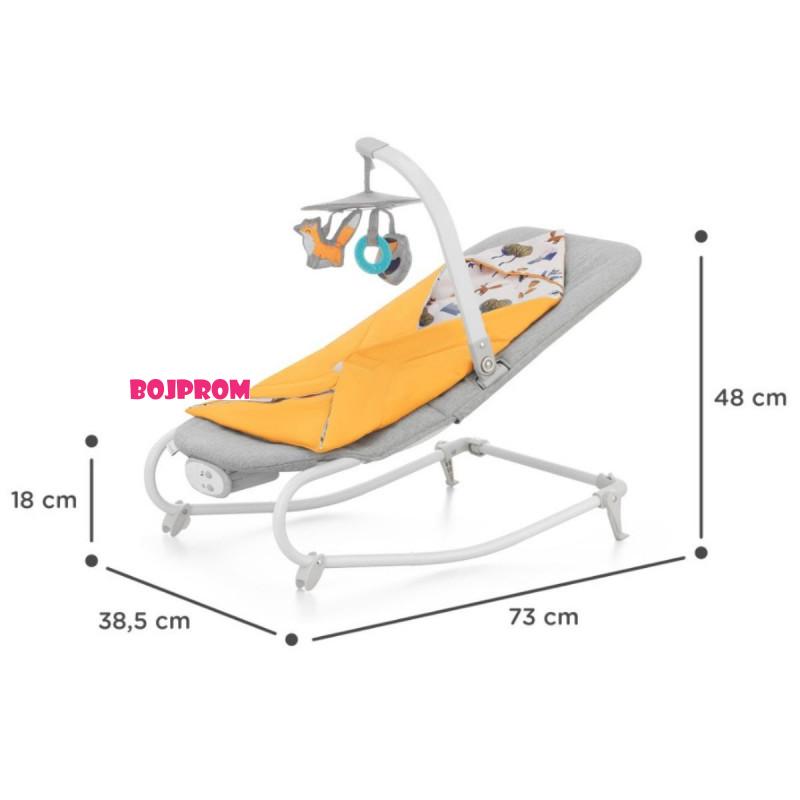 KINDERKRAFT NJANJALICA FELIO2 STONE GREY 36892 