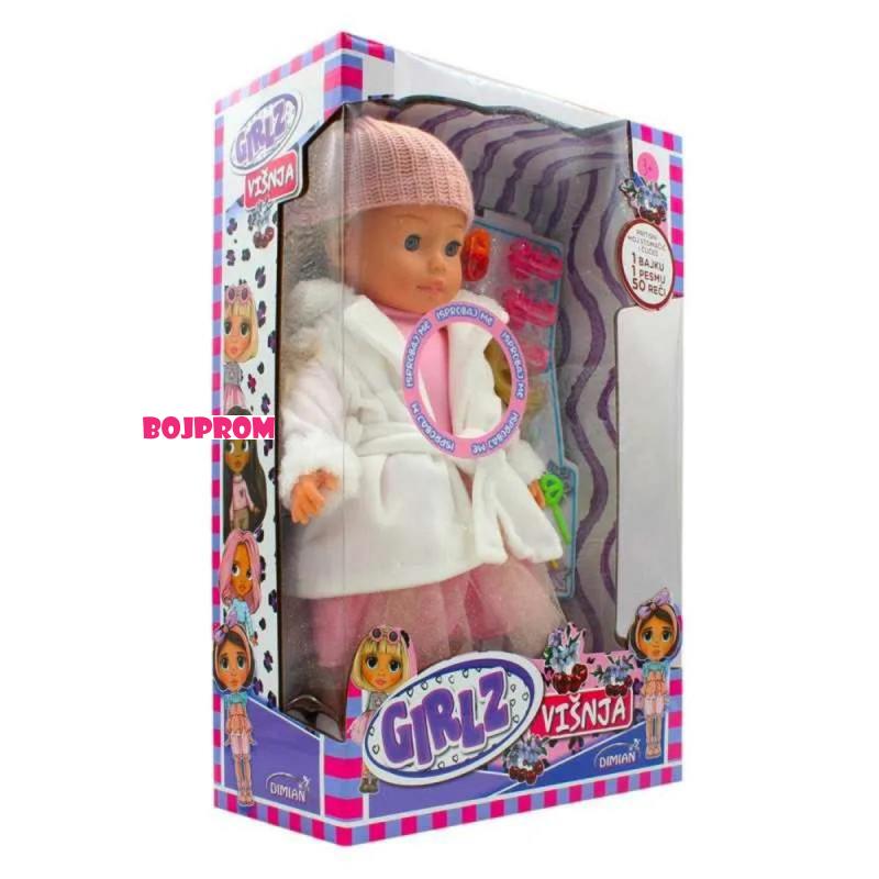 CROCO_TOYS DI1310SB BAMBOLINA VISNJA RIJECI PJESMICE I PRICE 27509 