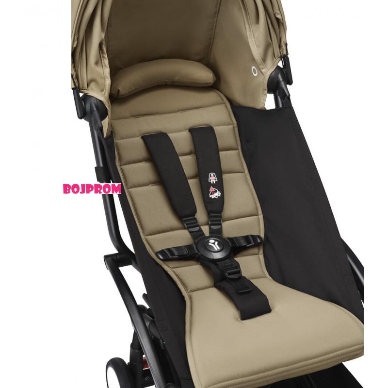 STOKKE YOYO3 SASIJA/KONSTRUKCIJA BLACK I SPORTSKO SJEDISTE 6+ COLOR PACK TOFFEE 
