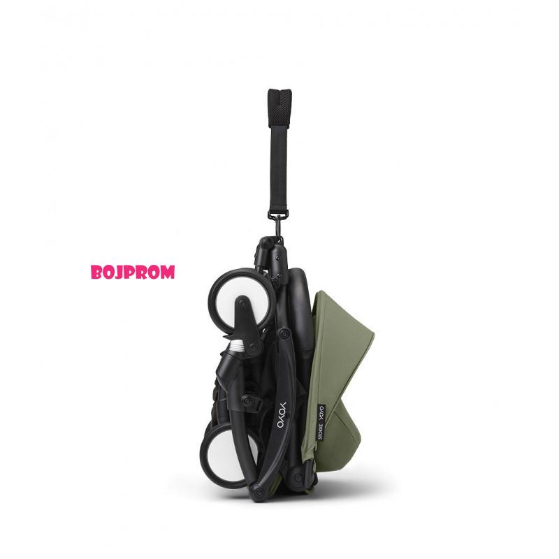 STOKKE YOYO3 SASIJA/KONSTRUKCIJA BLACK I SPORTSKO SJEDISTE 6+ COLOR PACK OLIVE 