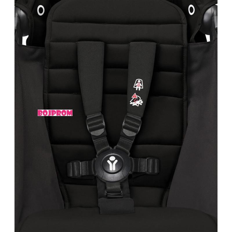 STOKKE YOYO3 SASIJA/KONSTRUKCIJA BLACK I SPORTSKO SJEDISTE 6+ COLOR PACK BLACK 