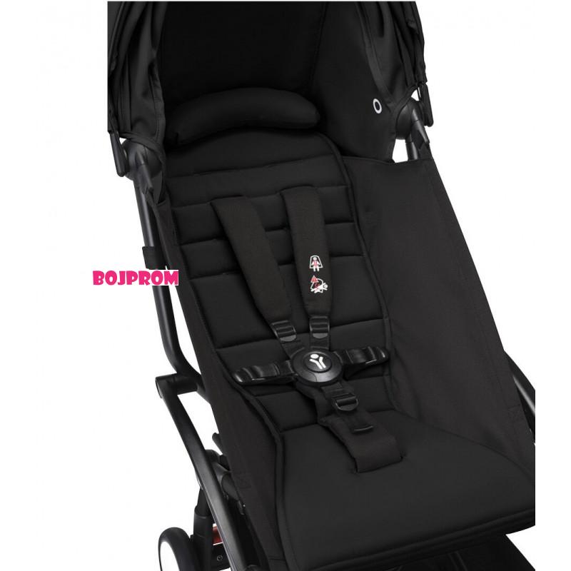 STOKKE YOYO3 SASIJA/KONSTRUKCIJA BLACK I SPORTSKO SJEDISTE 6+ COLOR PACK BLACK 