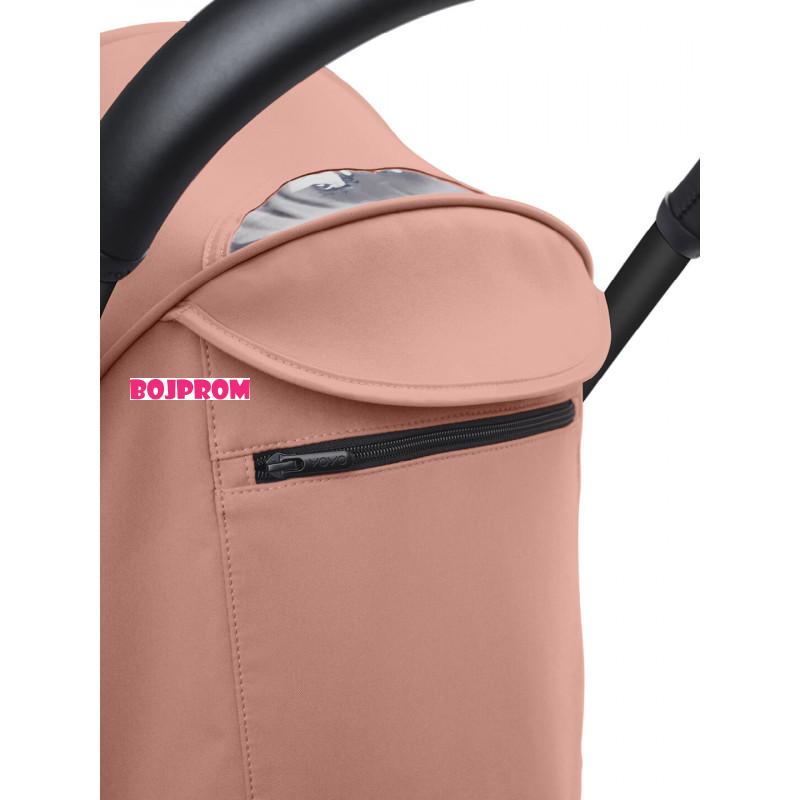 STOKKE YOYO3 SASIJA/KONSTRUKCIJA BLACK I SPORTSKO SJEDISTE 6+ COLOR PACK GINGER 