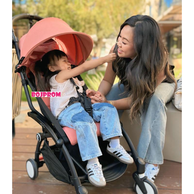 STOKKE YOYO3 SASIJA/KONSTRUKCIJA BLACK I SPORTSKO SJEDISTE 6+ COLOR PACK GINGER 