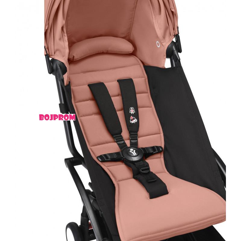 STOKKE YOYO3 SASIJA/KONSTRUKCIJA BLACK I SPORTSKO SJEDISTE 6+ COLOR PACK GINGER 