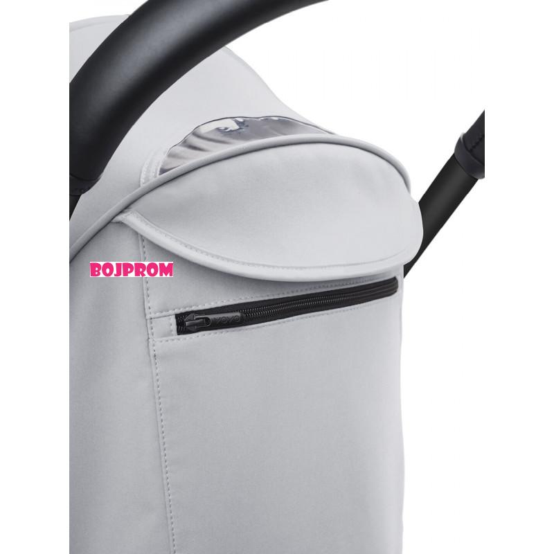 STOKKE YOYO3 SASIJA/KONSTRUKCIJA BLACK I SPORTSKO SJEDISTE 6+ COLOR PACK STONE 