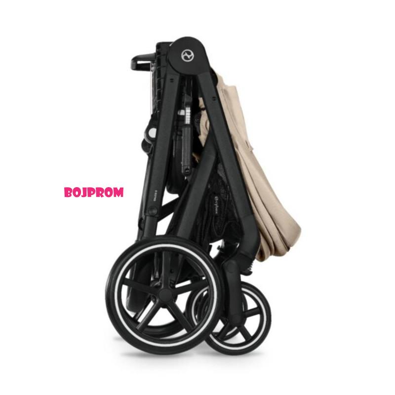 CYBEX BALIOS KOLICA LUX BLK 3U1 TS CLOUD G BA ALMOND BEIGE - ONE BOX 524002549 