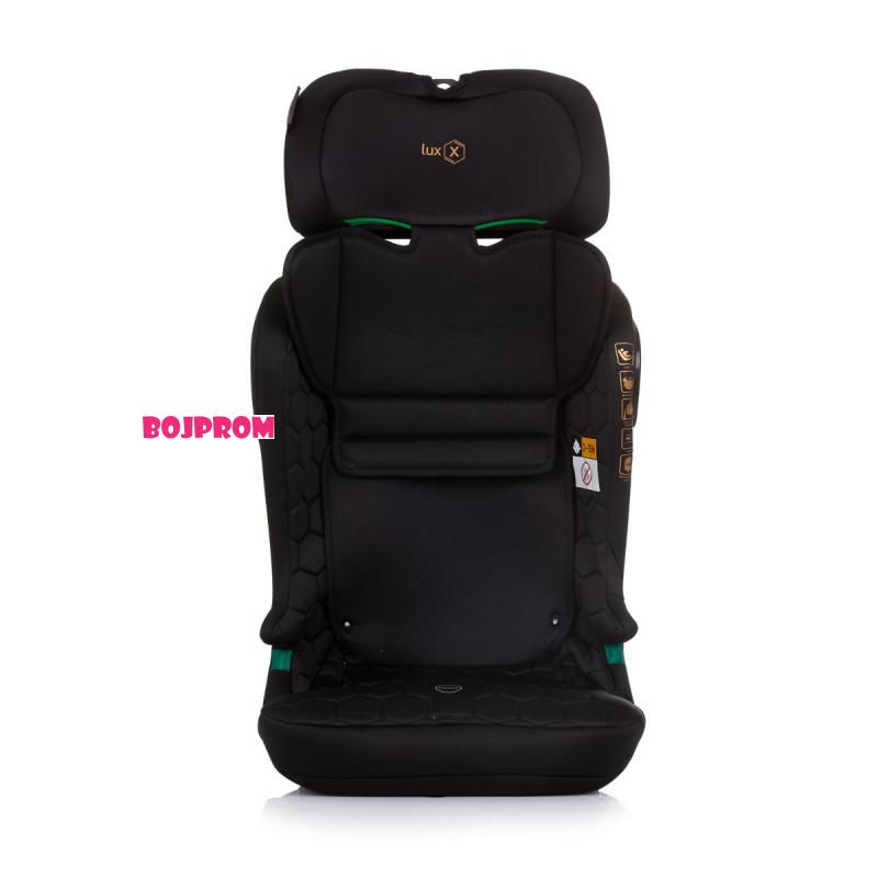 CHIPOLINO AUTOSJEDALICA ISOFIX LUX X OBSIDIAN STKLX0241OB 
