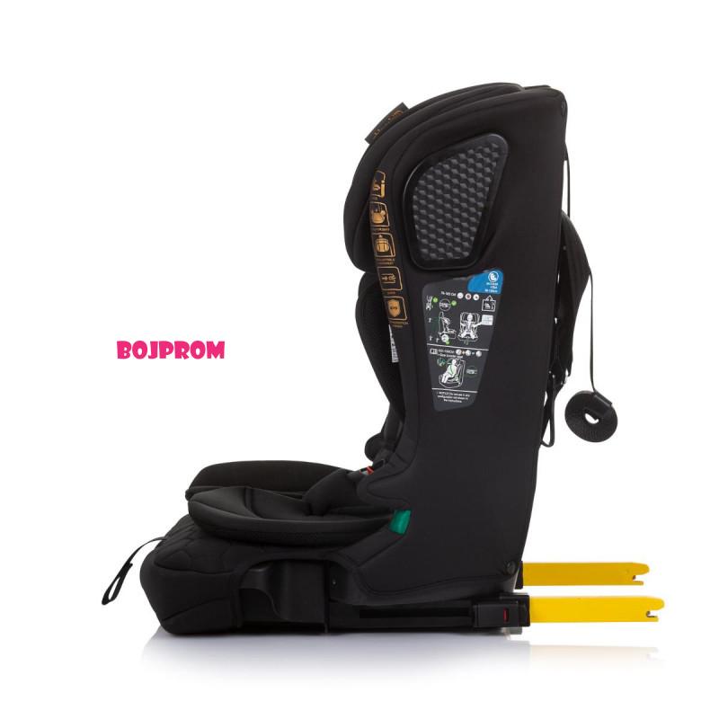 CHIPOLINO AUTOSJEDALICA ISOFIX LUX X OBSIDIAN STKLX0241OB 