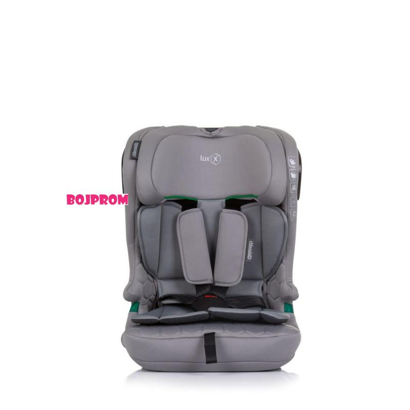 CHIPOLINO AUTOSJEDALICA ISOFIX LUX X GRANITE STKLX0242GN 