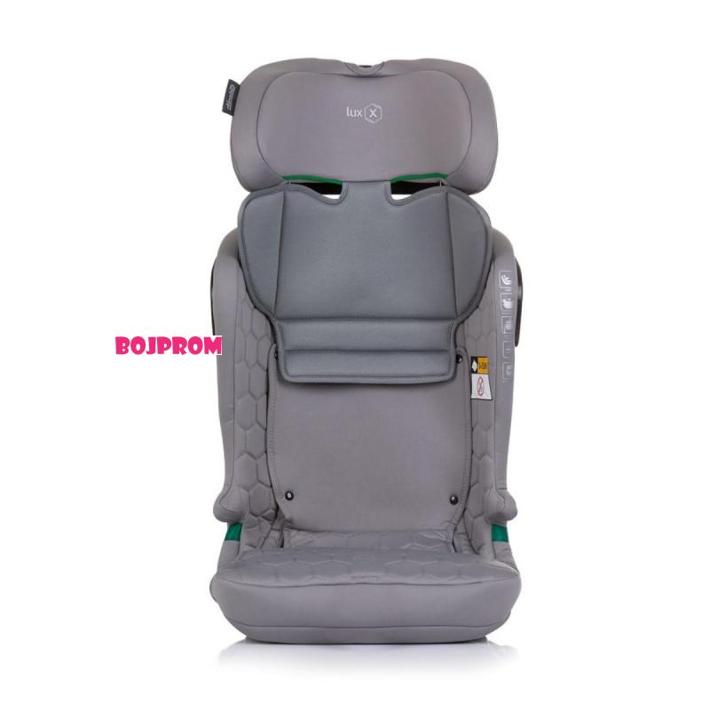 CHIPOLINO AUTOSJEDALICA ISOFIX LUX X GRANITE STKLX0242GN 
