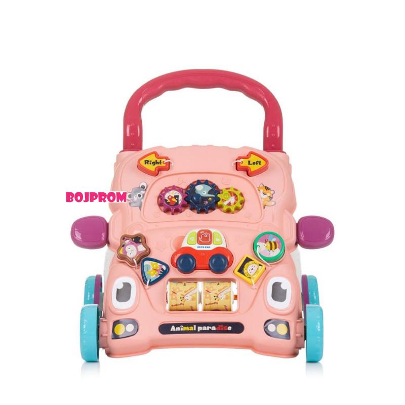 CHIPOLINO GURALICA ZA PROHODAVANJE FUNNY ANIMALS PINK MIKFAN0242PI