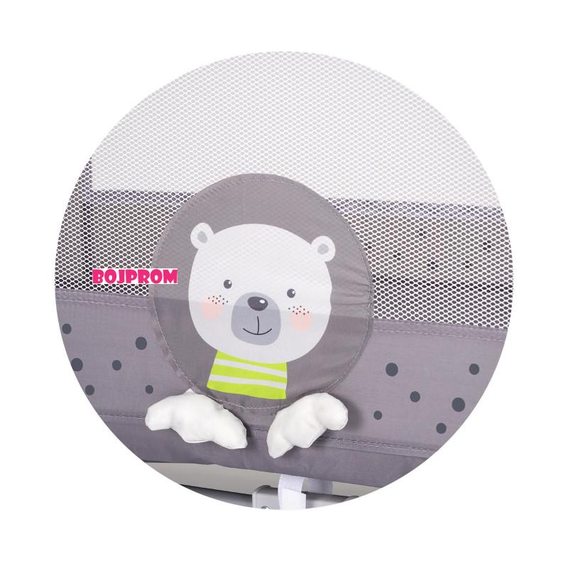 CHIPOLINO VIKEND KREVET CAPRI BEAR GREY KOSIK2501BE