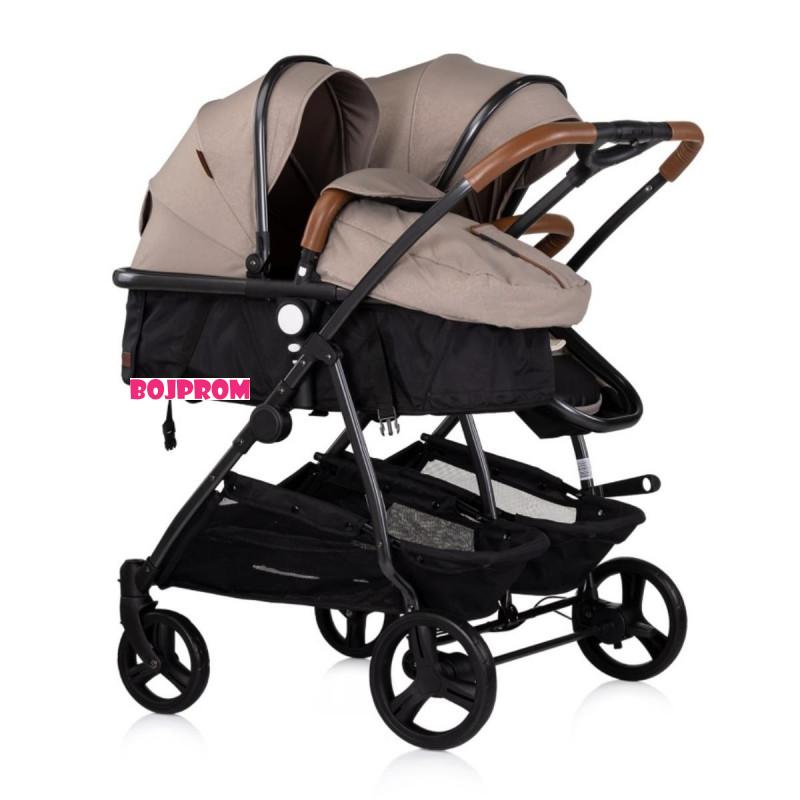 CHIPOLINO KOLICA DUO SMART TIRAMISU 3U1