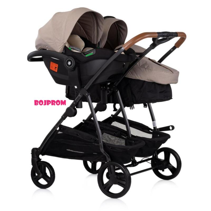 CHIPOLINO KOLICA DUO SMART TIRAMISU 3U1