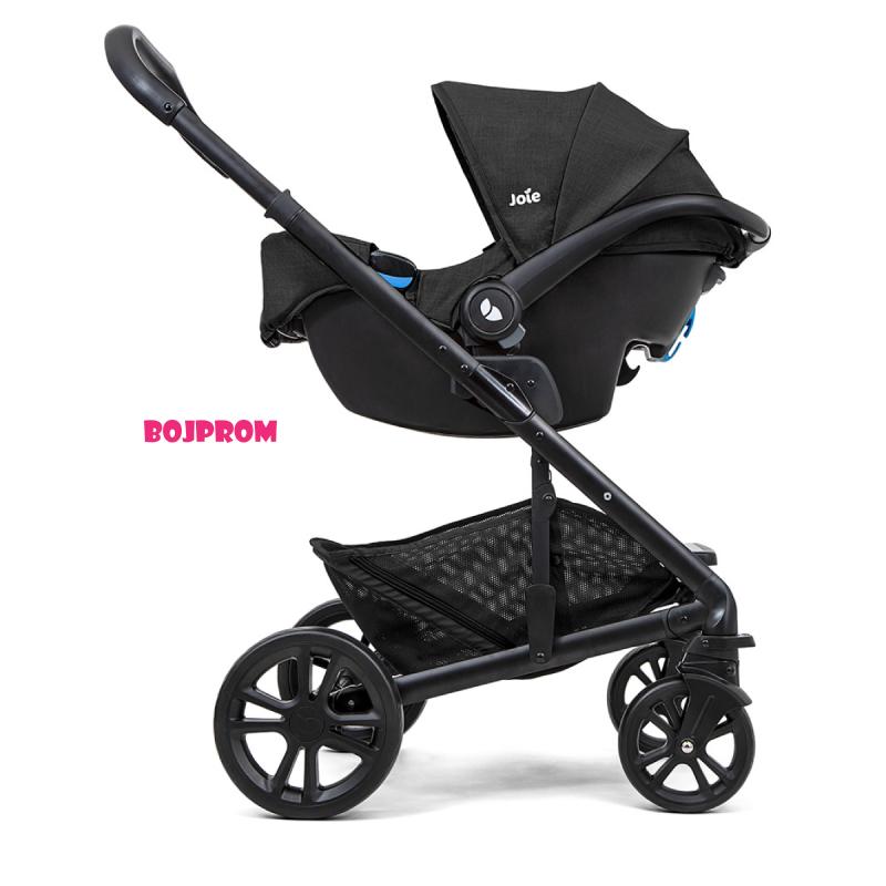 JOIE KOLICA CHROME SHALE 2U1 SA AUTOSJEDALICOM GEMM 