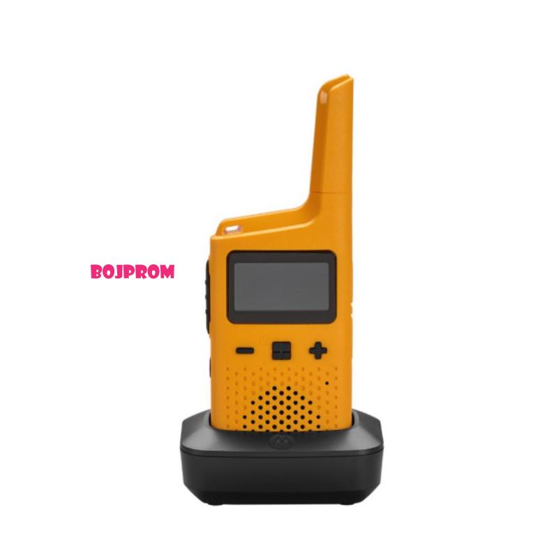 MOTOROLA RADIO STANICA WALKIE 2 KOMADA T72 ORANGE SA PUNJACEM 59T72BLUEPACK 